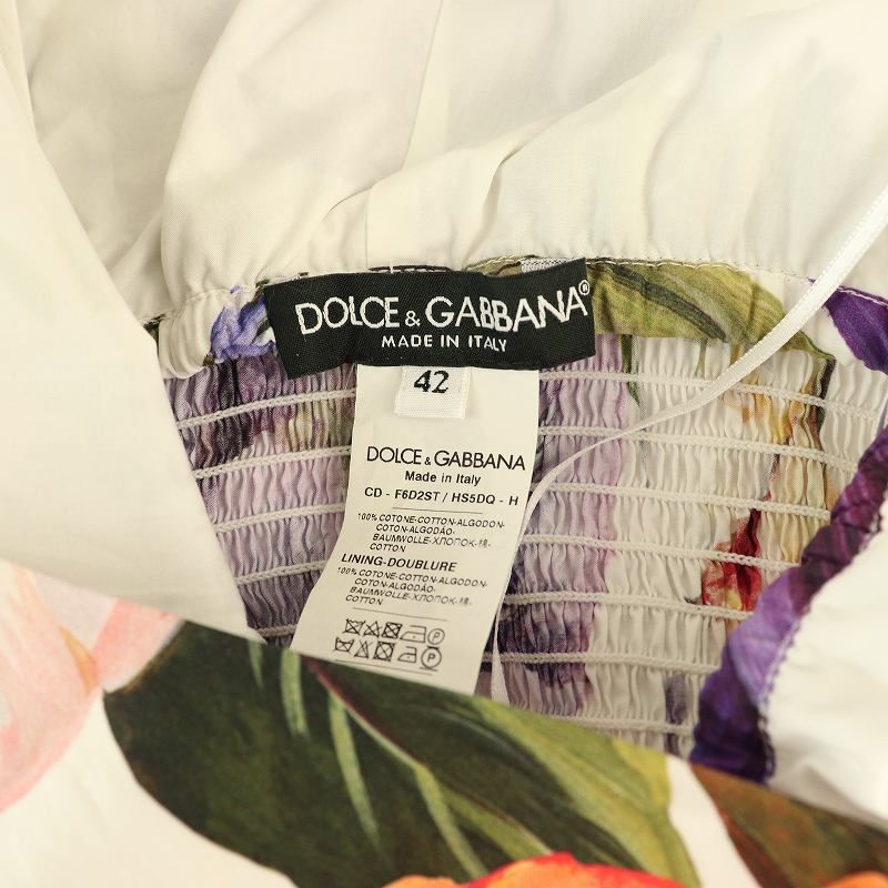 ドルチェ&ガッバーナ ドルガバ DOLCE&GABBANA フラワープリント