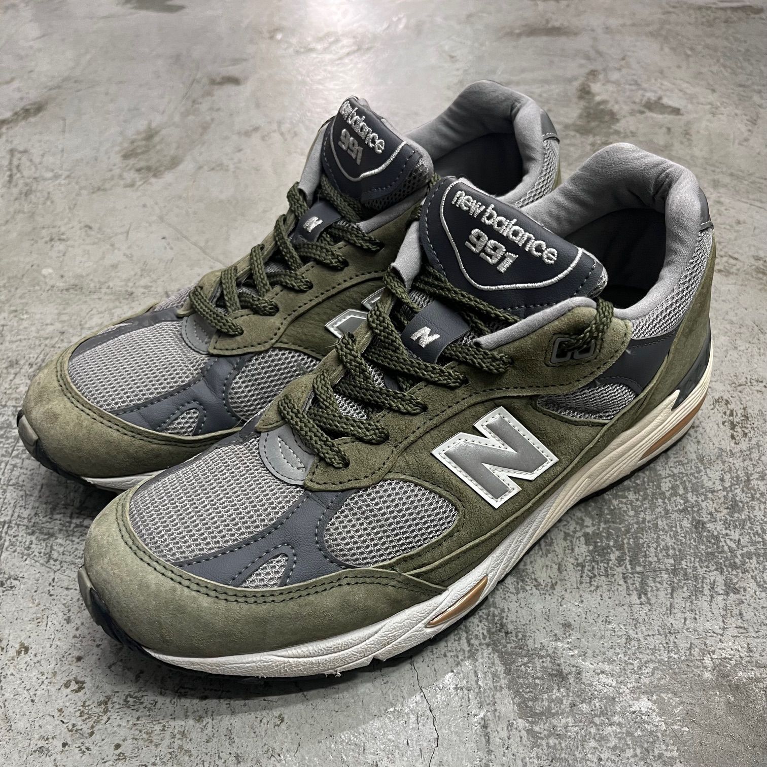New Balance 991 Green スエード スニーカー ニューバランス New Balance 991 Green スエード スニーカー ニューバランス