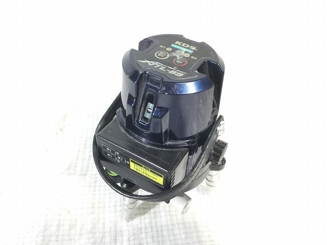 ATL-65 ムラテック 高輝光レーザー墨出し器 レーザー墨出機 ⭐︎ムラテックKDS 販売売り 【送料無料！】KDS ムラテック 高輝光レーザー墨出し器 「ATL-65」 SUPER RAY 防塵 防滴 IP54 墨出器 割れあり KDS LAV-3 中古現状品