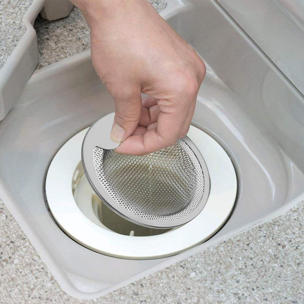 数量 ユニットバス用 ヘアキャッチャー ステンレス製 ゴミ受け パンチング セット 排水口サイズ 80 101 mm 35 45 SとL 洗面器排水口用 お風呂用 排水口 洗面台 排水溝 Dilif