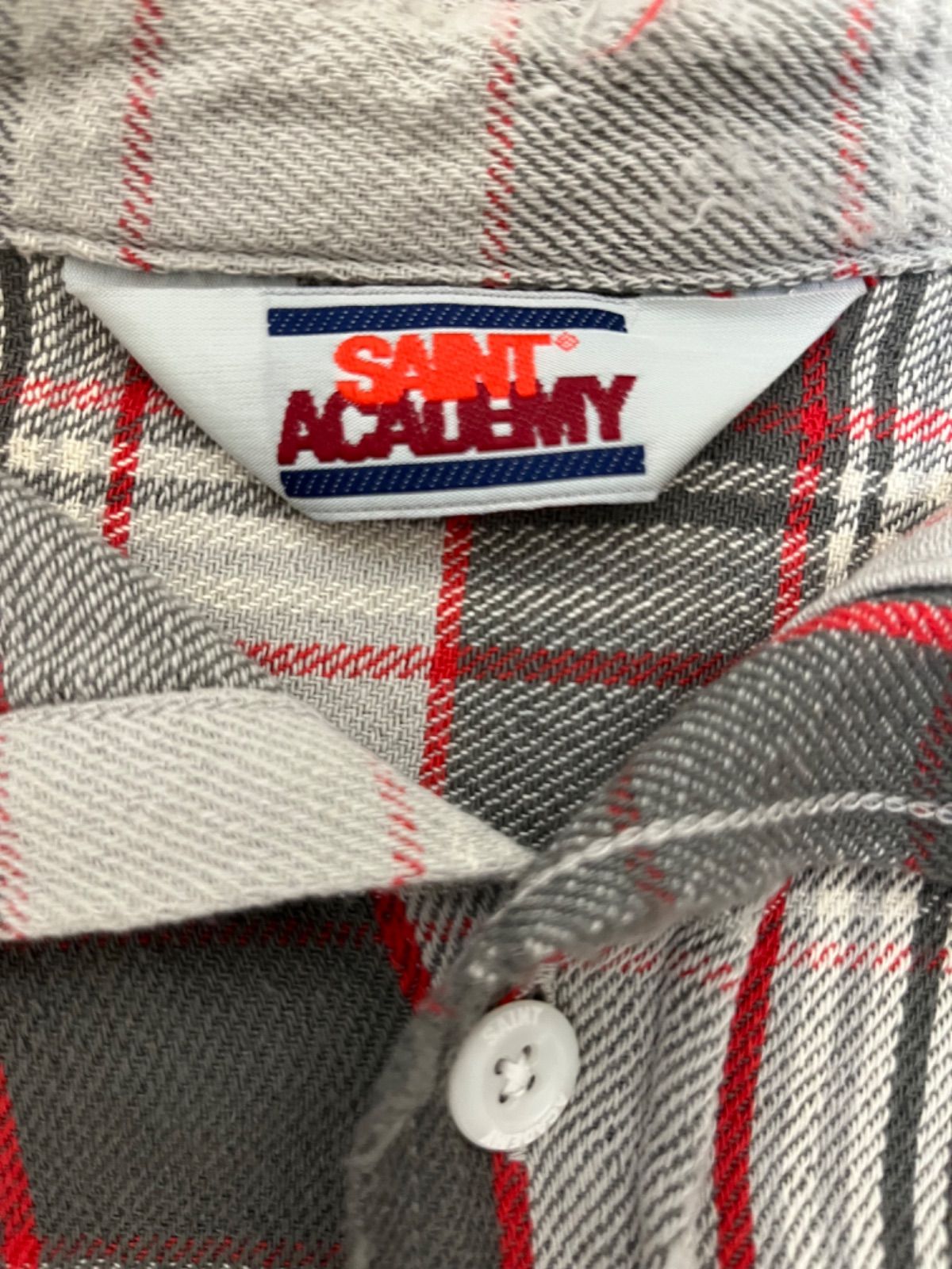 Saint Mxxxxxx Shermer Academy チェックシャツ S