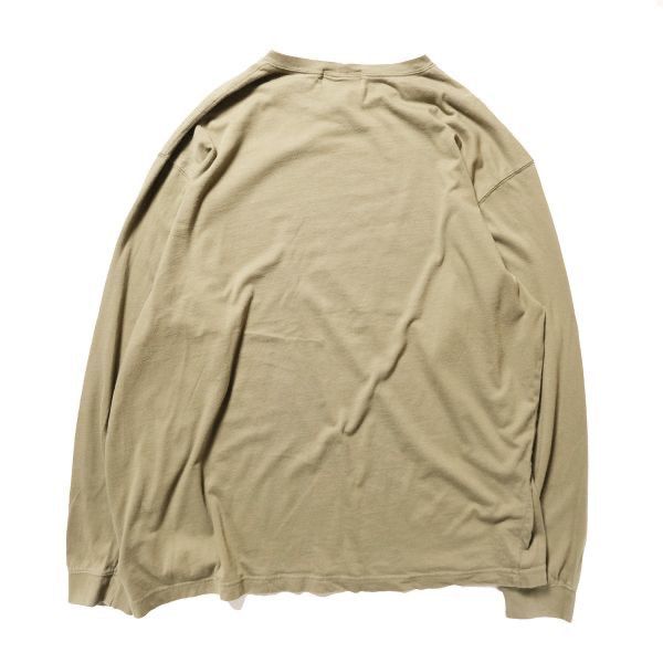 00's エディーバウアー コットン ロングスリーブ Tシャツ 長袖 (XL) ロンT 無地 00年代 旧タグ オールド Eddie Bauer Y2K　アメリカ古着 USED  ビンテージ ヴィンテージ
