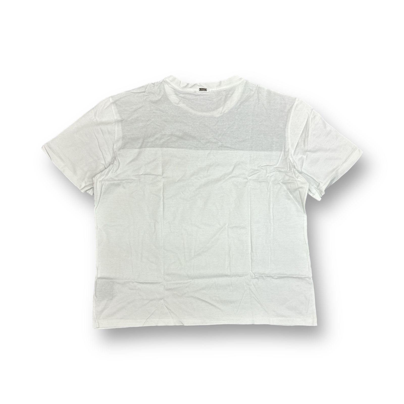 定価26400円 国内正規 HERNO 切替 胸ポケット クルーネック Tシャツ 