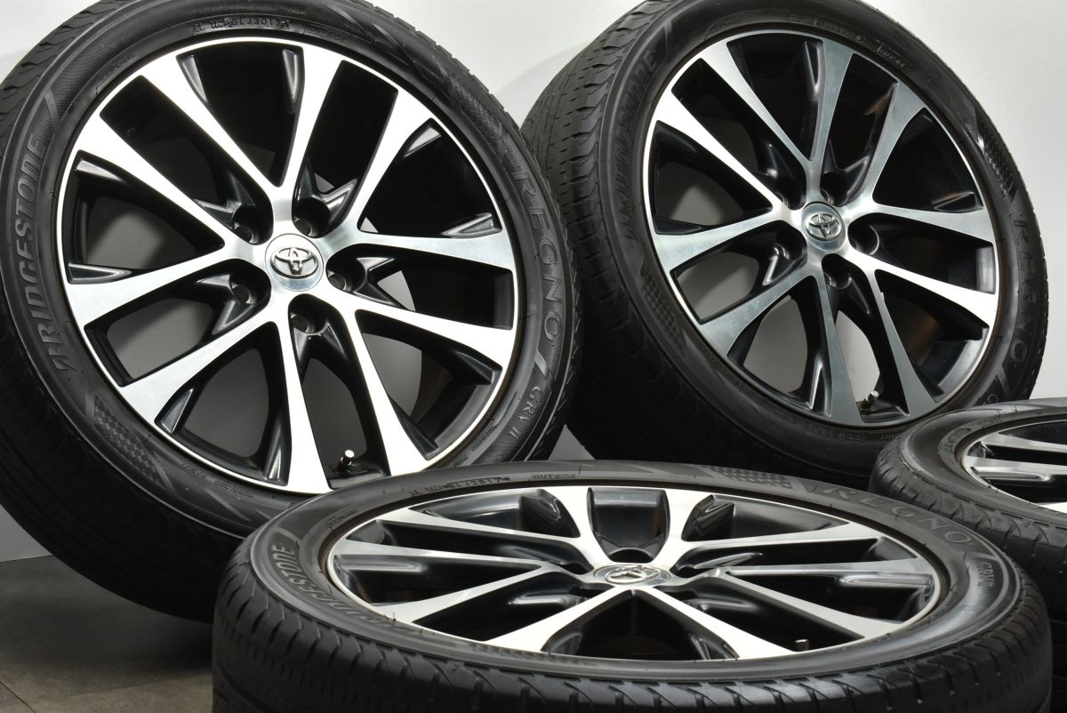 225/50R18レグノ4本エスティマ純正ホイール付き