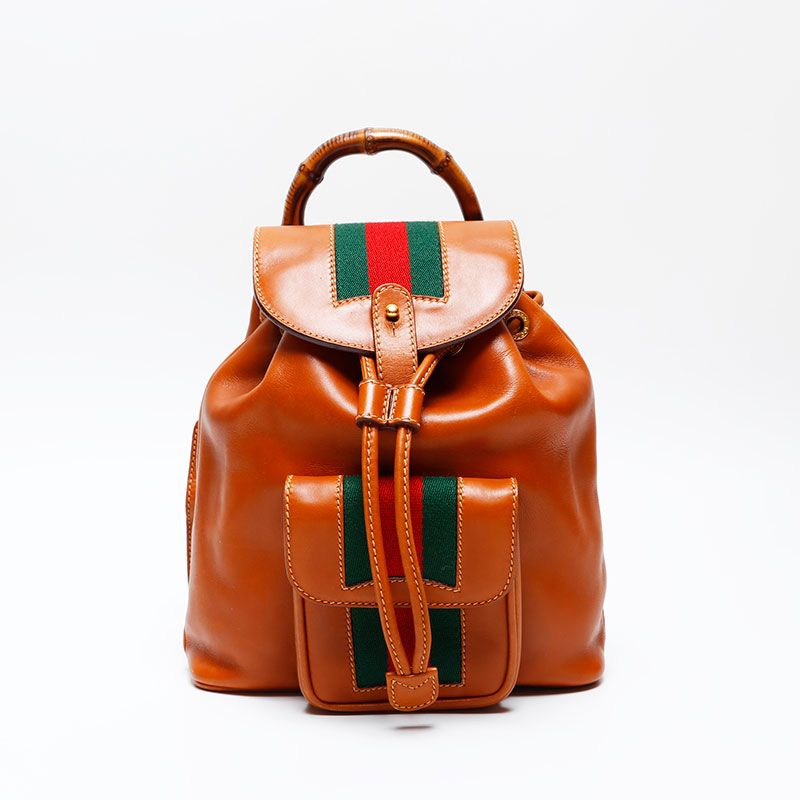 グッチ　シュリーライン　バンブー　ミニリュック GUCCI グッチ リュック・デイパック オールドグッチ バンブー