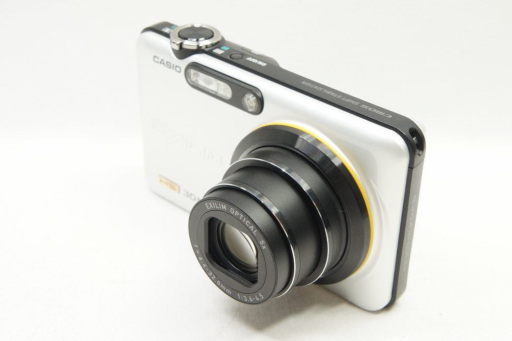 CASIO カシオ EXILIM EX-FC100 コンパクトデジタルカメラ ホワイト 元