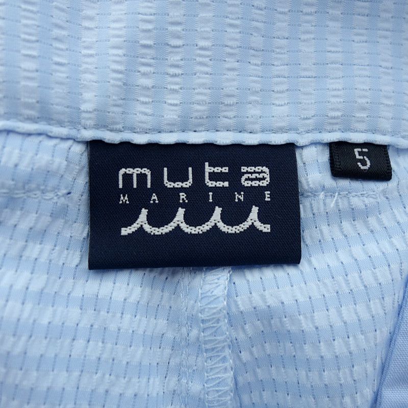ムータ/MUTA GOLF ゴルフ Dot Air ロング パンツ サックス
