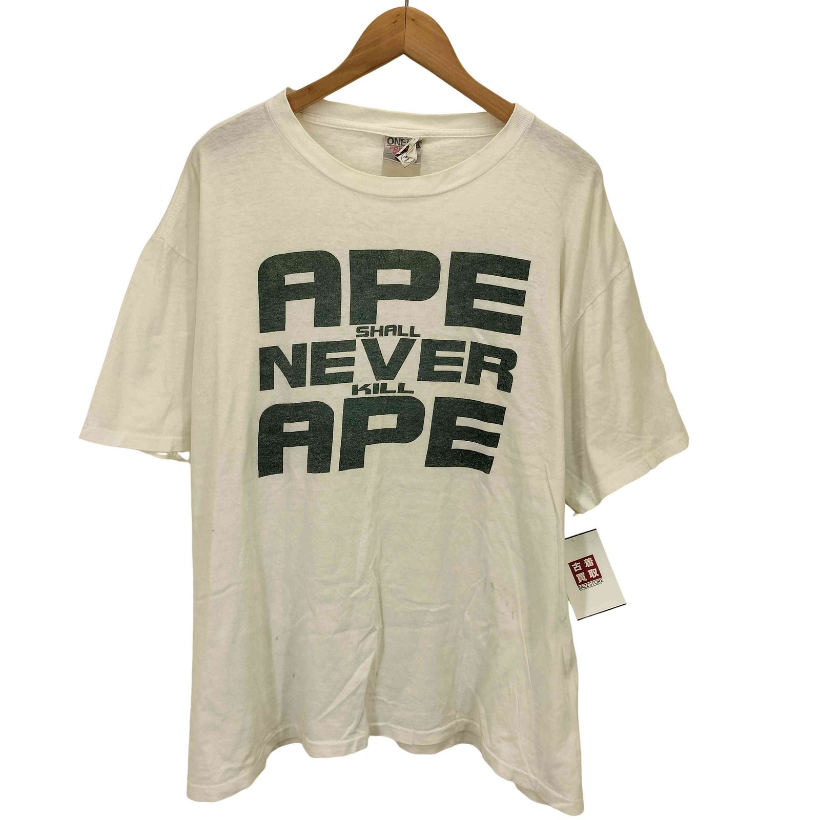 90s Champion A BATHING APE Tシャツ ベイシングエイプ アベイシングエイプ A BATHING APE 90S 最初期 吹き出しタグ