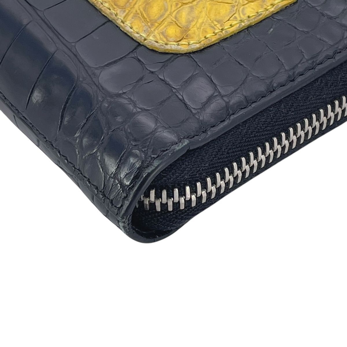 中古】 Fendi フェンディ バグズ モンスター ロング ウォレット 7M0210 