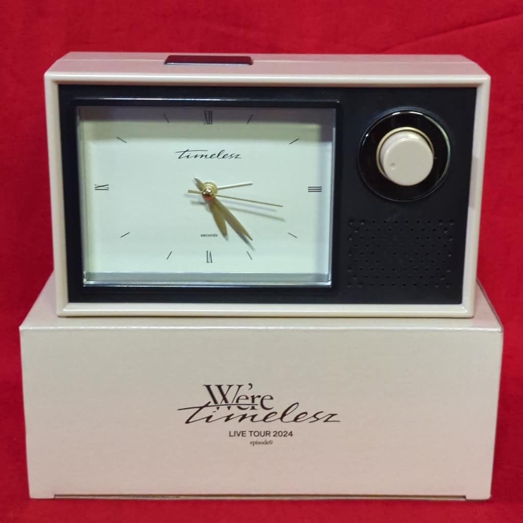 timelesz 時計 episode0 音声入り目覚まし時計 目覚まし時計 timelesz 目覚まし時計 timelesz 24年We\u0027are timelesz episode0 音声