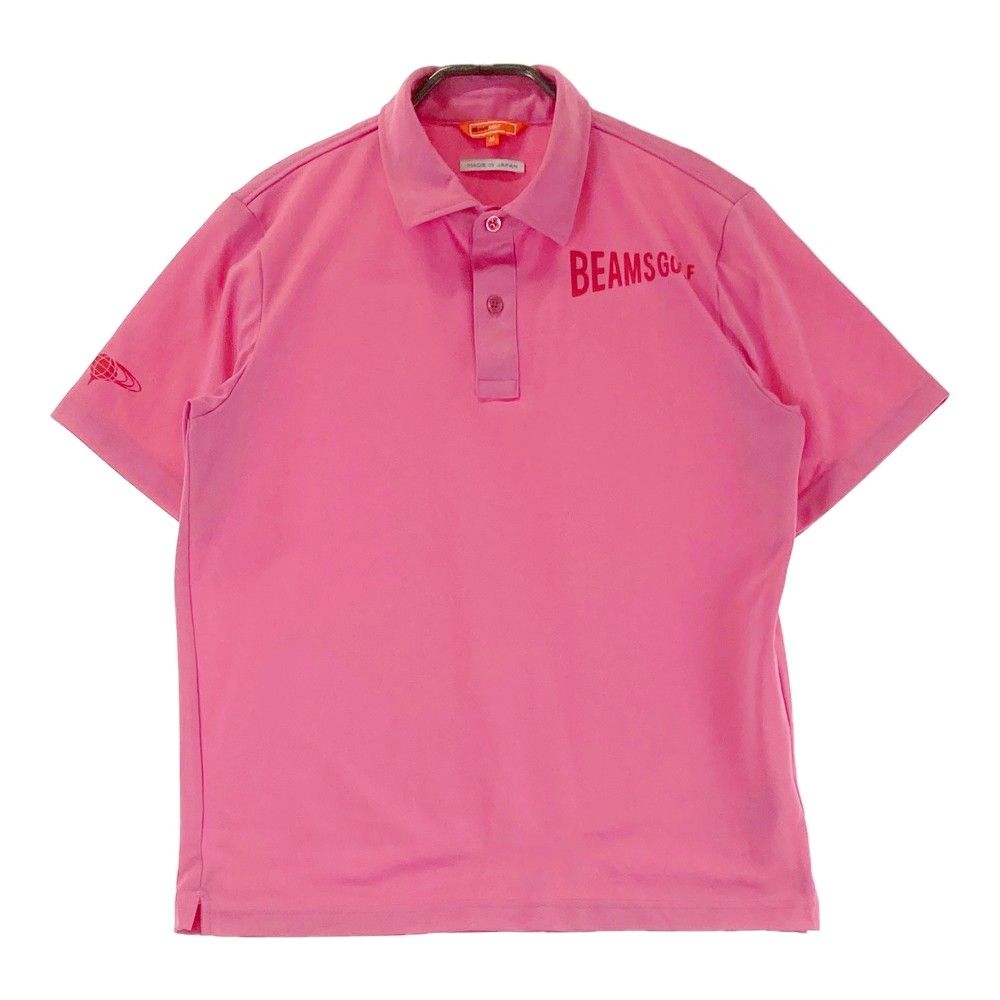 BEAMS - ビームスゴルフ  beamsgolf ポロシャツ　ピンク beams golf ビームスゴルフ ポロシャツ ピンク Mサイズ - メルカリ