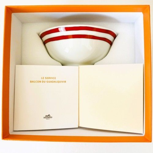 未使用品】HERMES エルメス ガダルキヴィール スープボウル