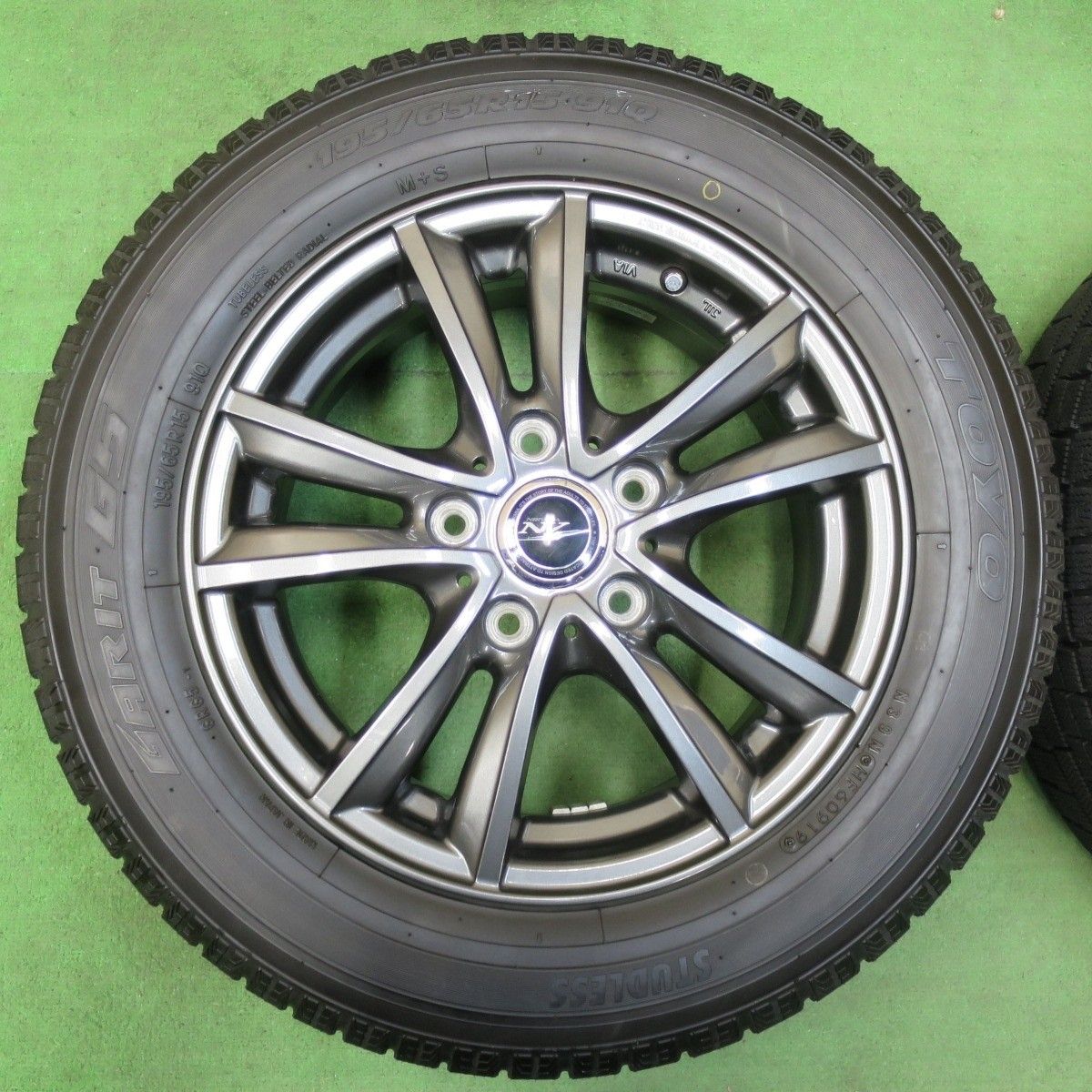 超バリ溝！195/65R15 スタッドレスタイヤ4本セット ダンロップ 超バリ溝！】195/65R15 スタッドレスタイヤ ホイールセット ダンロップ