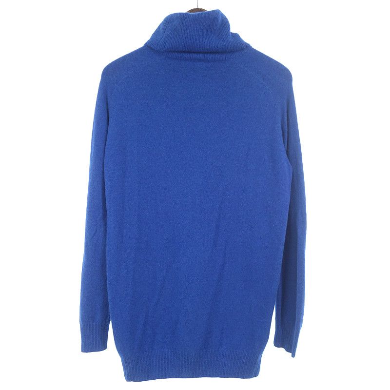 【美品】BATONER フォックス×カシミヤ　タートルネックニット　ブラック BATONER (バトナー) CASHMERE FOX UNIQUE TURTLE NECK