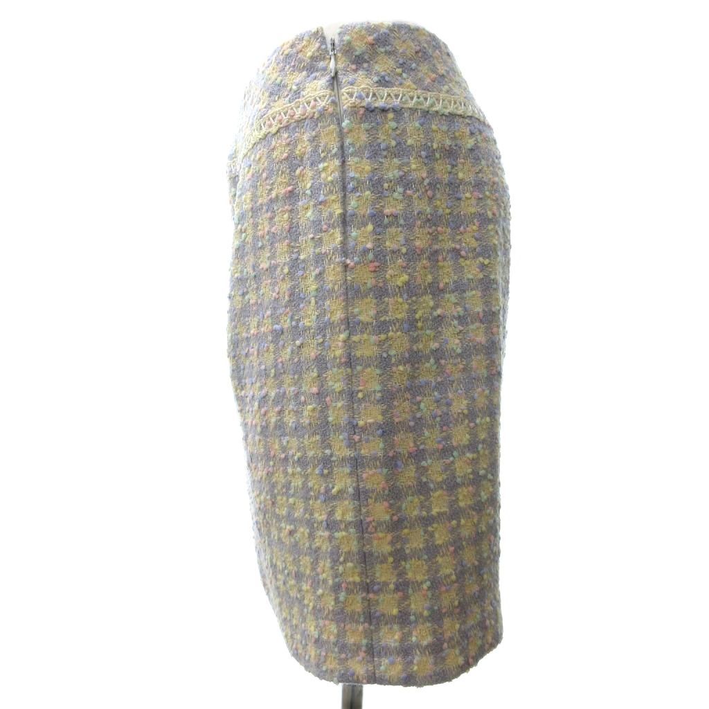 ミックスツイード タイトスカート