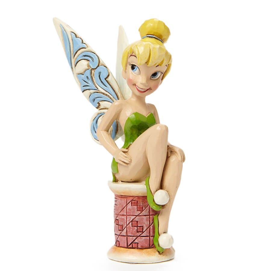 【本日まで・タグ付美品】ティンカーベル Jim Shore フィギュア Disney ジムショア 春のシャワー 春のティンカーベル フィギュア
