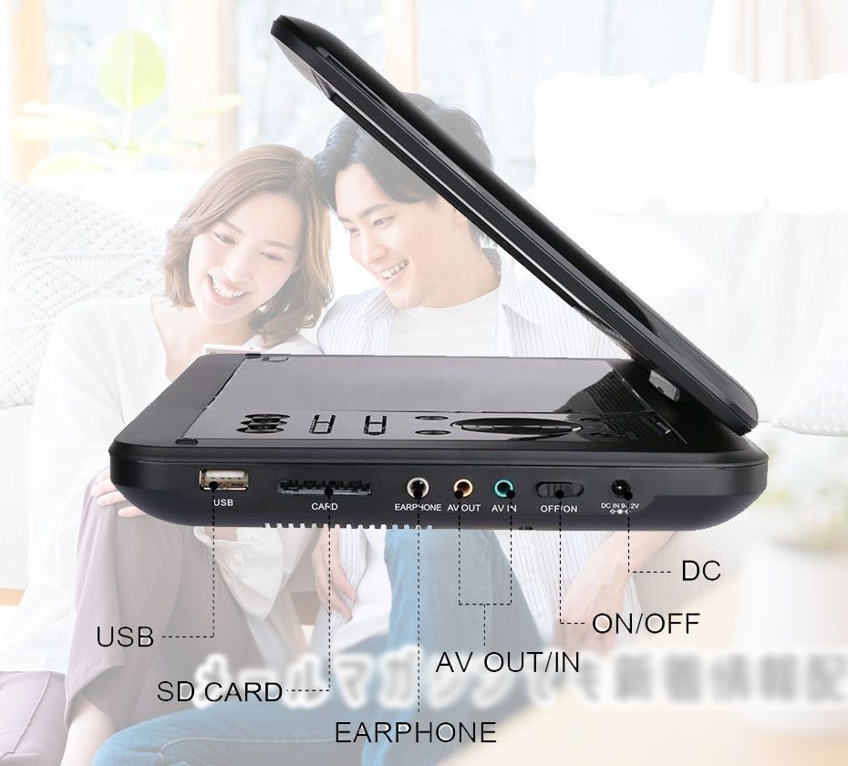 10.6ポータブルDVDプレイヤー CPRM対応 DVD再生 卓上用 持ち運び 10.6ポータブルDVDプレイヤー CPRM対応 DVD再生 卓上用 持ち運び