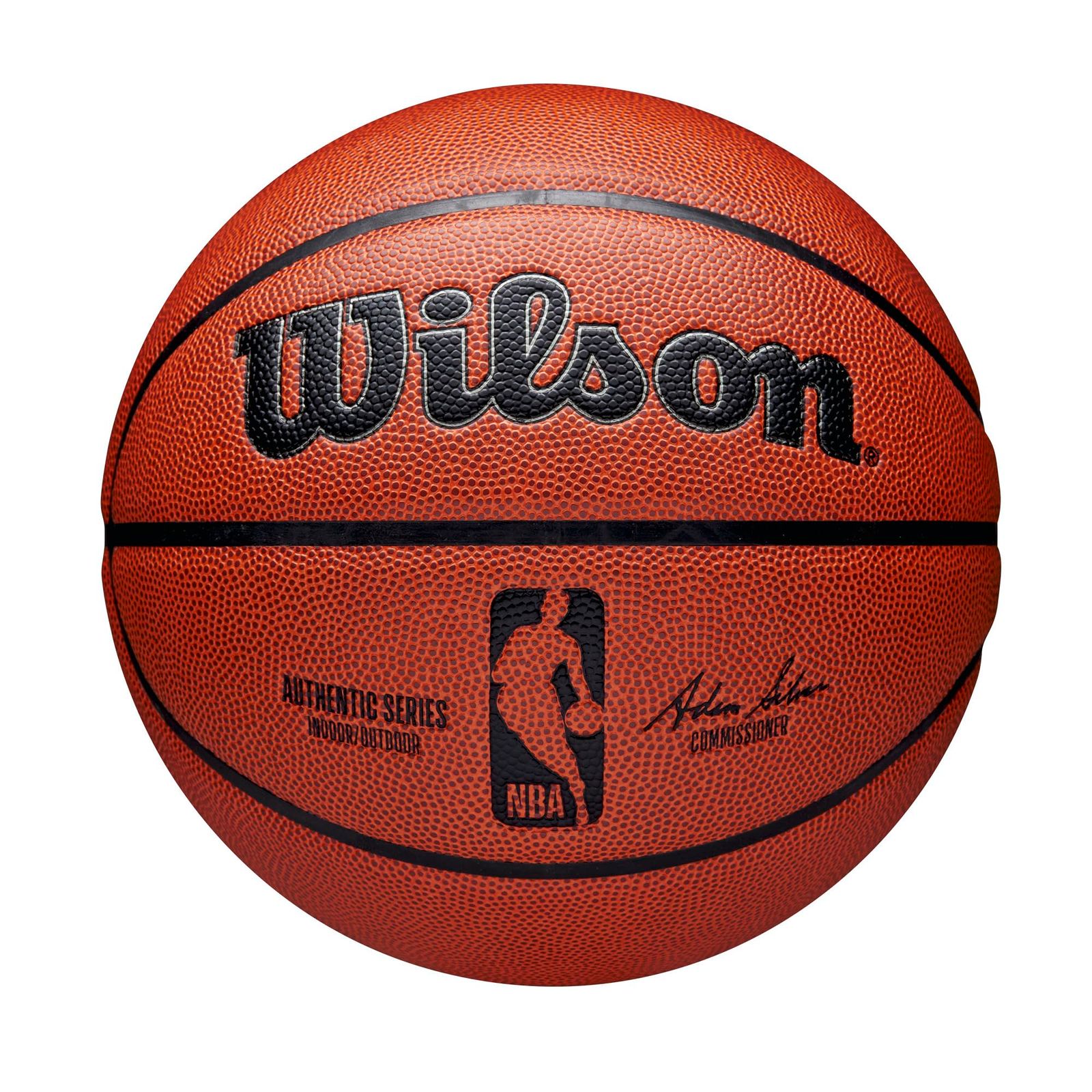 Wilson ウイルソン バスケットボール NBA AUTHENTIC オーセンティック WZ2016501XB7 インドア アウトドア用 7号 直径約24.5cm