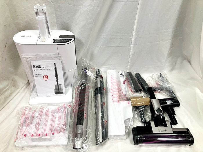 Shark シャーク 掃除機 スティック コードレス EVOPOWER SYSTEM iQ＋ CS851JMVAE モーヴグレイ◆0 1