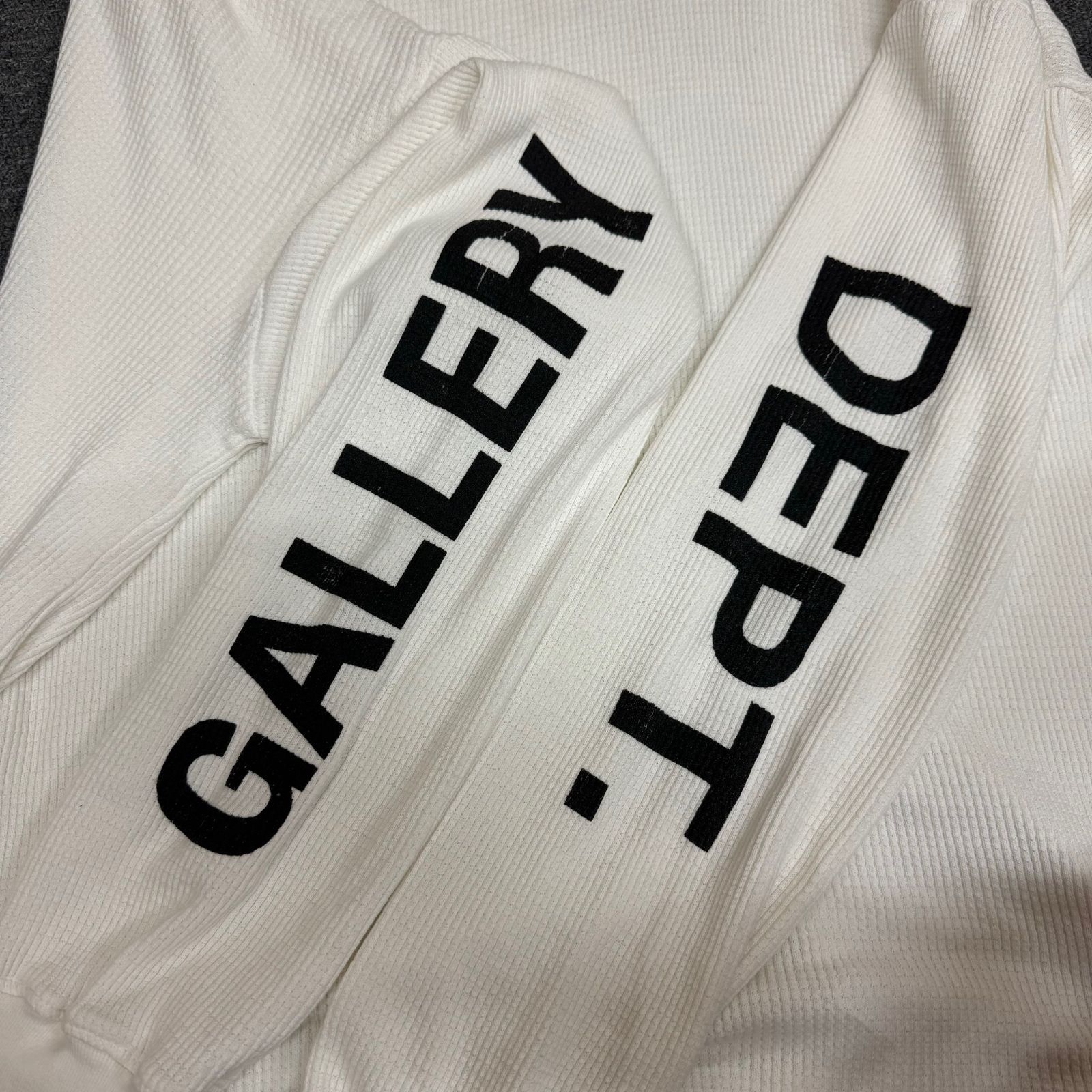 国内正規 GALLERY DEPT. 22SS オーバーサイズサーマルワッフルロング 