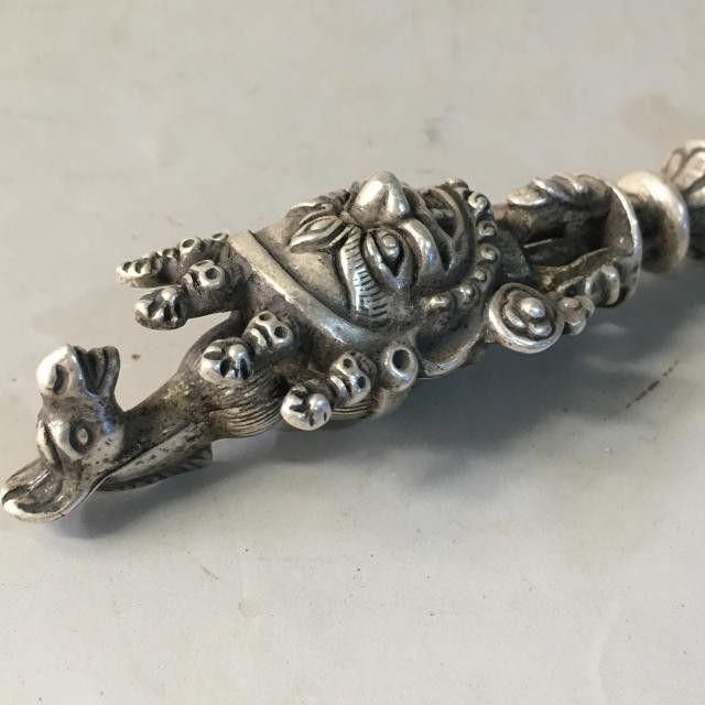 100％本物 馬頭明王金剛尖 置物 美術品 工芸品 装飾品 法器 用品 金剛杵 工芸品