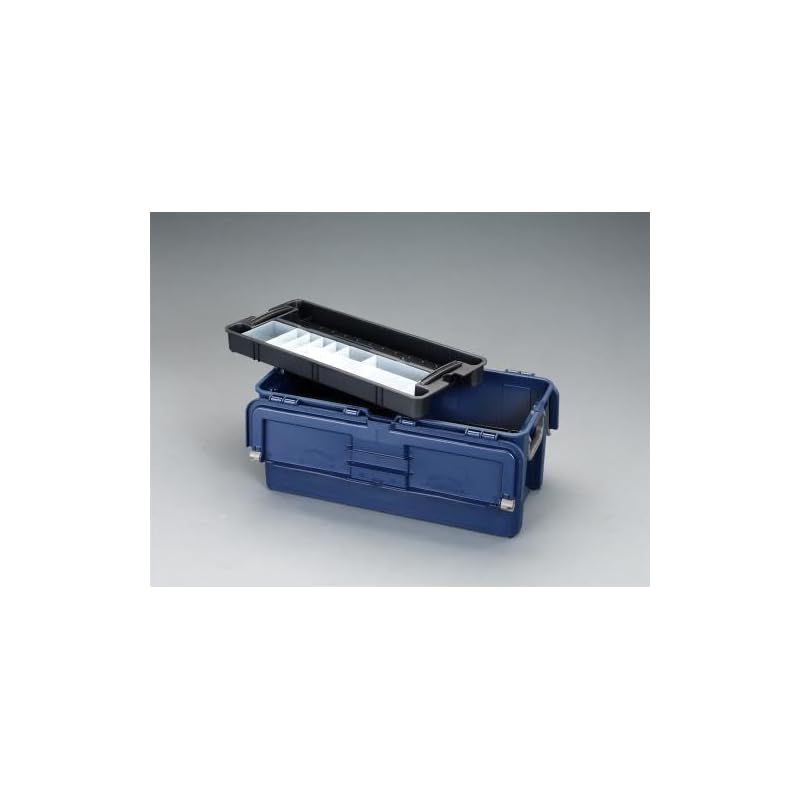 エスコ Esco 621x311x260mm 工具箱 中皿付 EA505RA-50