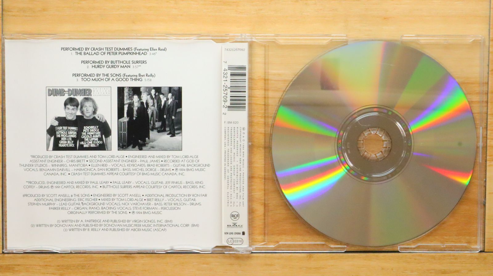 輸入盤CD☆クラッシュテストダミーズ/Crash Test Dummies