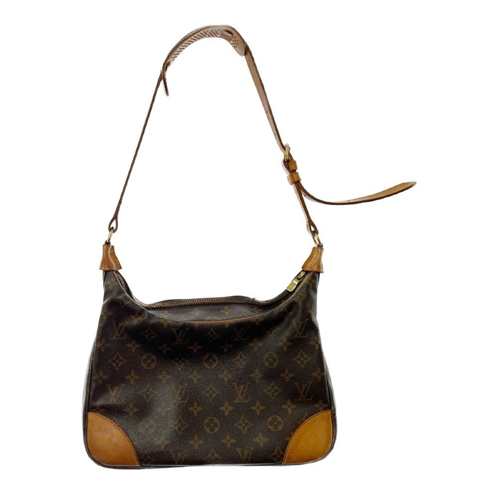 LOUIS VUITTON ルイヴィトン ブローニュ30 布袋付 難有 モノグラム M51265 ブラウン - メルカリShops