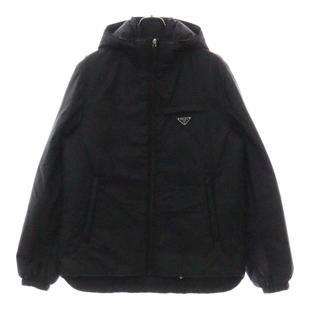 PRADA プラダ Re Nylon 三角ロゴ パファージャケット SGN955 S191 1WQ9 ブラック
