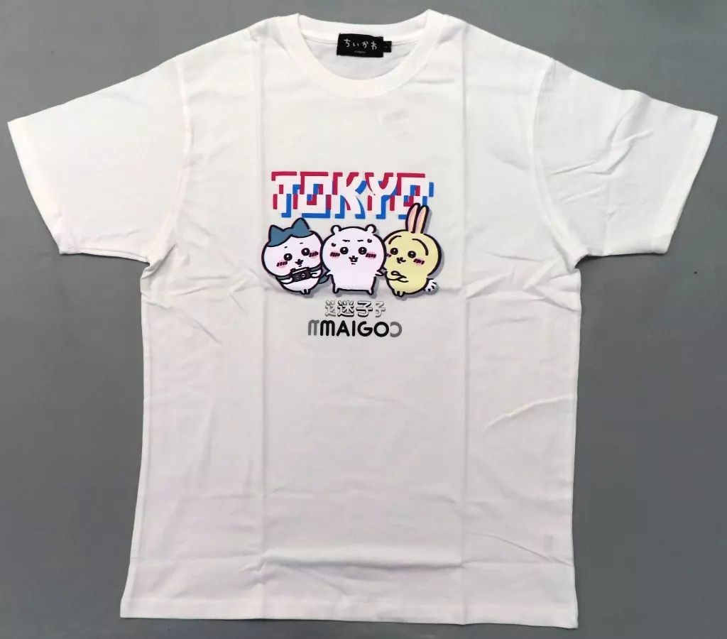 中古】Tシャツ ちいかわ＆ハチワレ＆うさぎ トーキョーちいかわ 迷子 T 