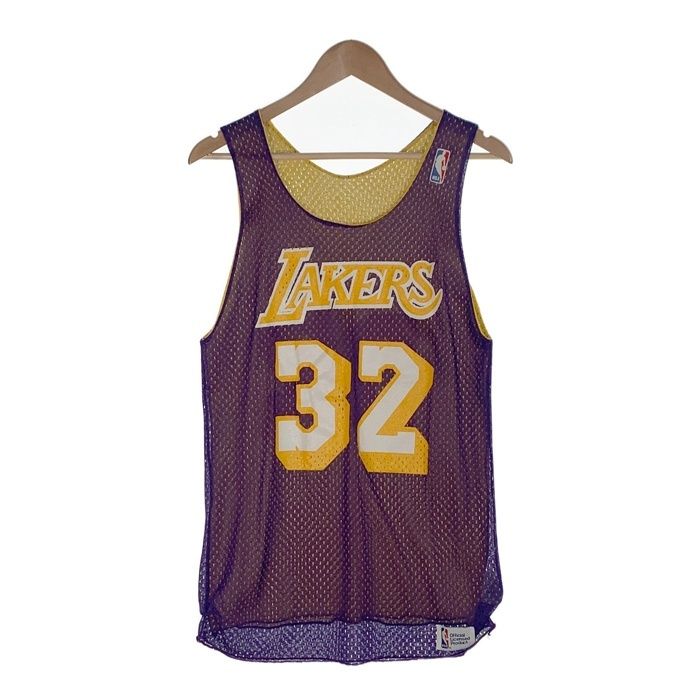 レイカーズ 32 マジック・ジョンソンS 683] USA製 NBAレイカーズ 32