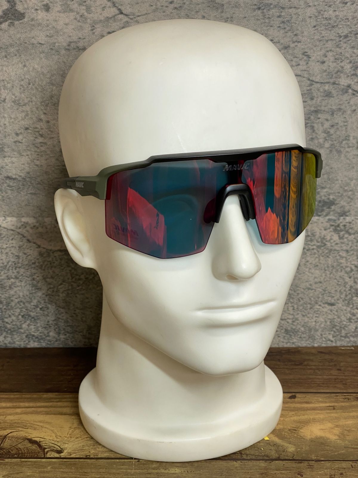 JK171 マヴィック MAVIC MVS SHIELD サングラス アイウェア グレー