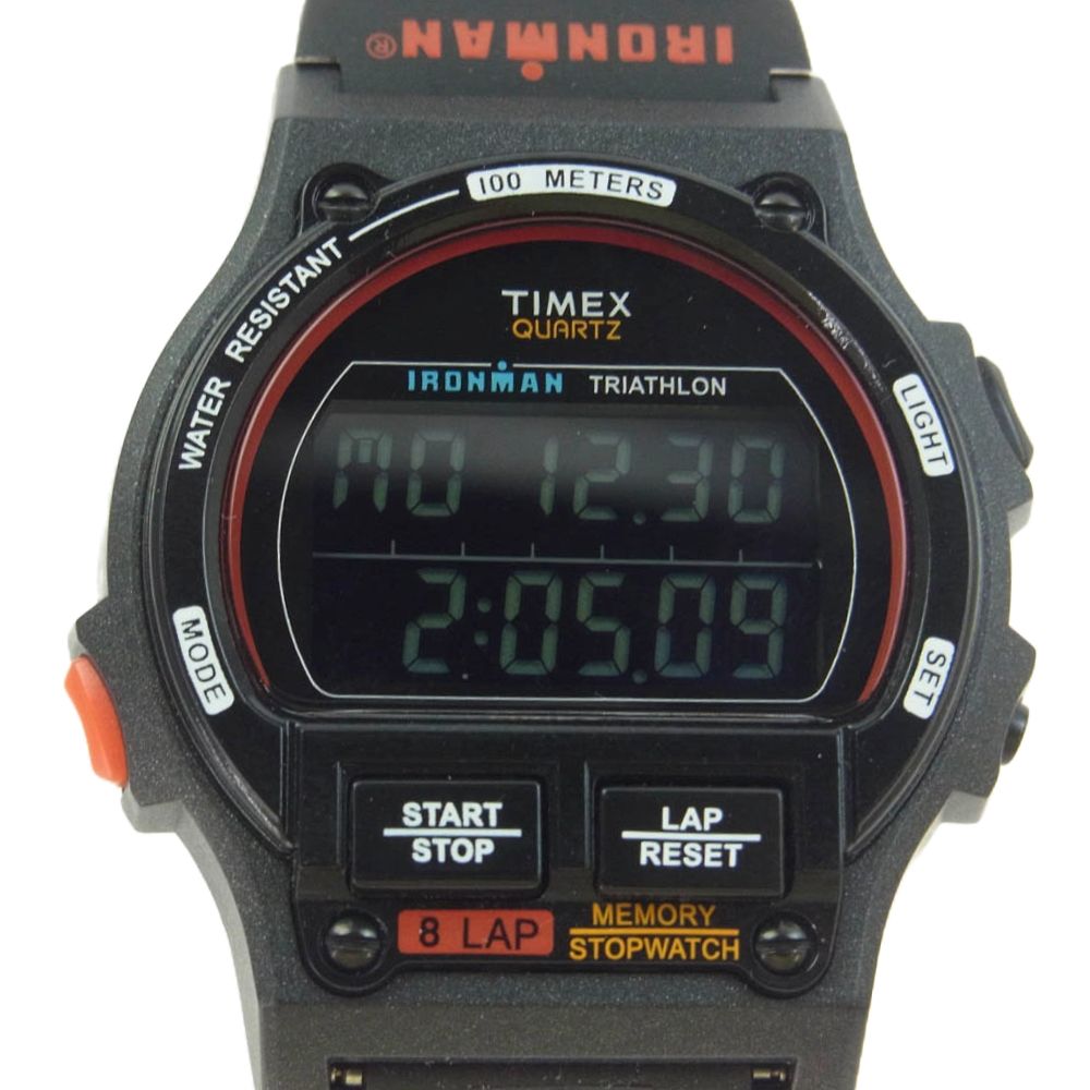 TIMEX タイメックス ナノユニバース別注 アイアンマン デジタル 腕時計 ブラック系【中古】