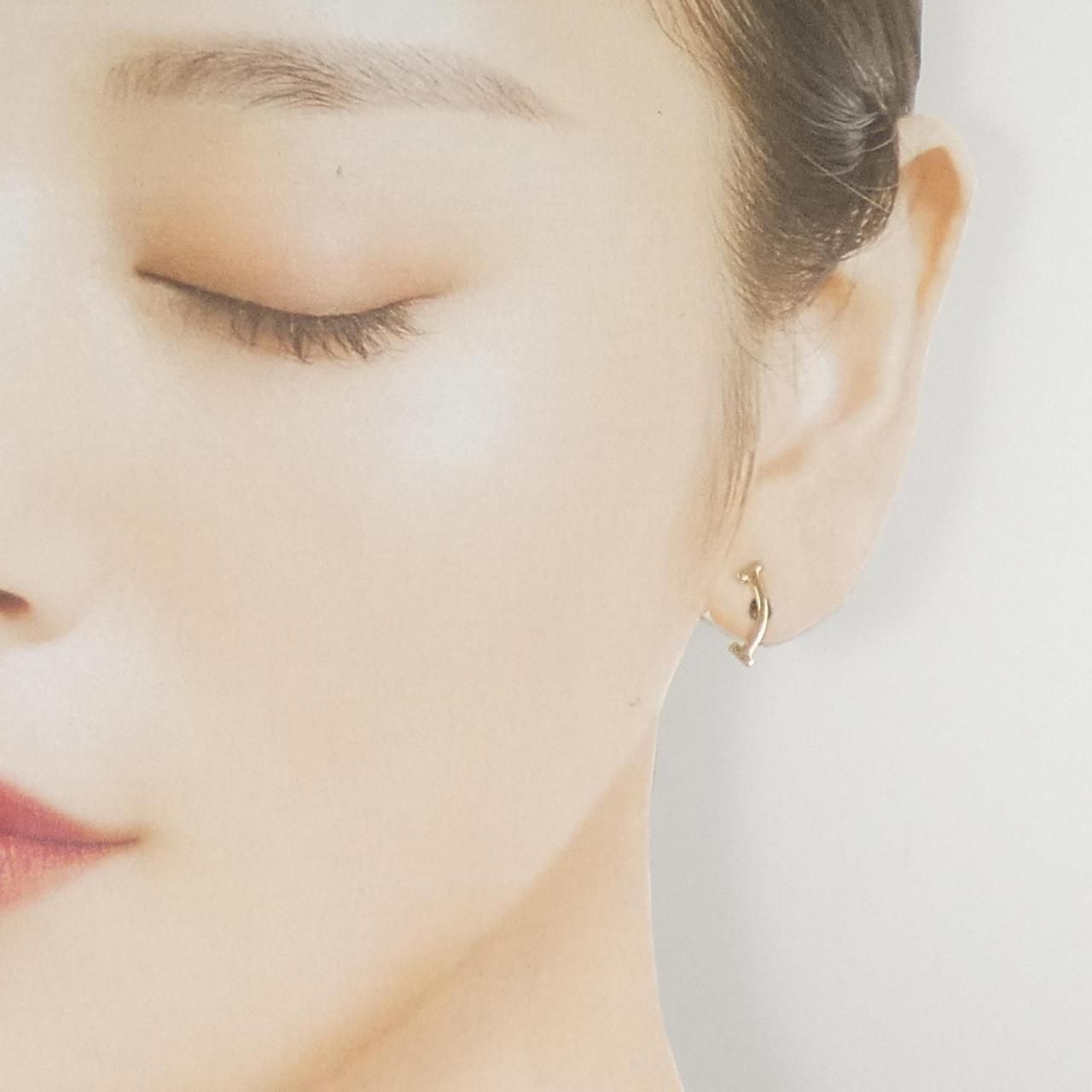 ティファニー Tスマイル ピアス ティファニー ピアス K18YG Tスマイル