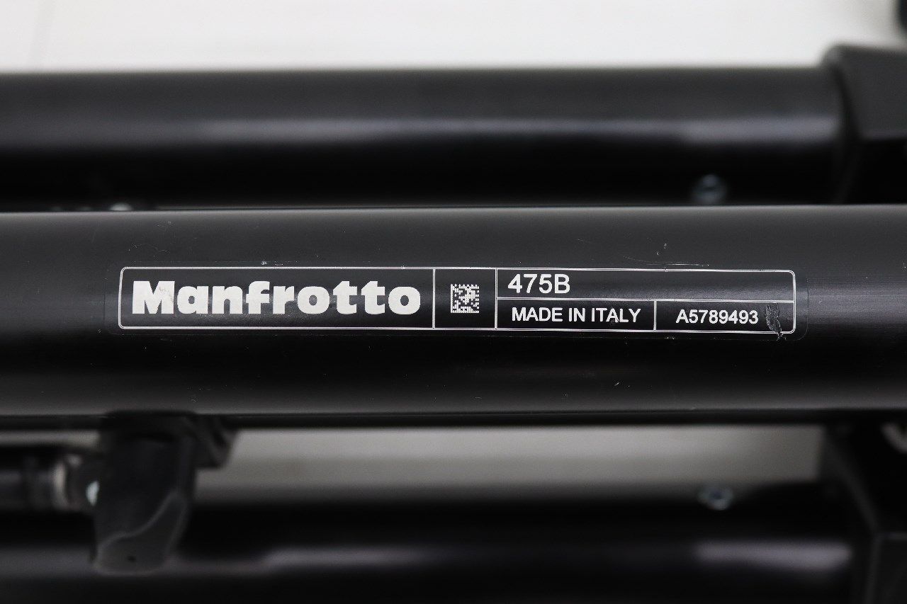 ★送料無料 プロギア付き三脚 Manfrotto 475B マンフロット