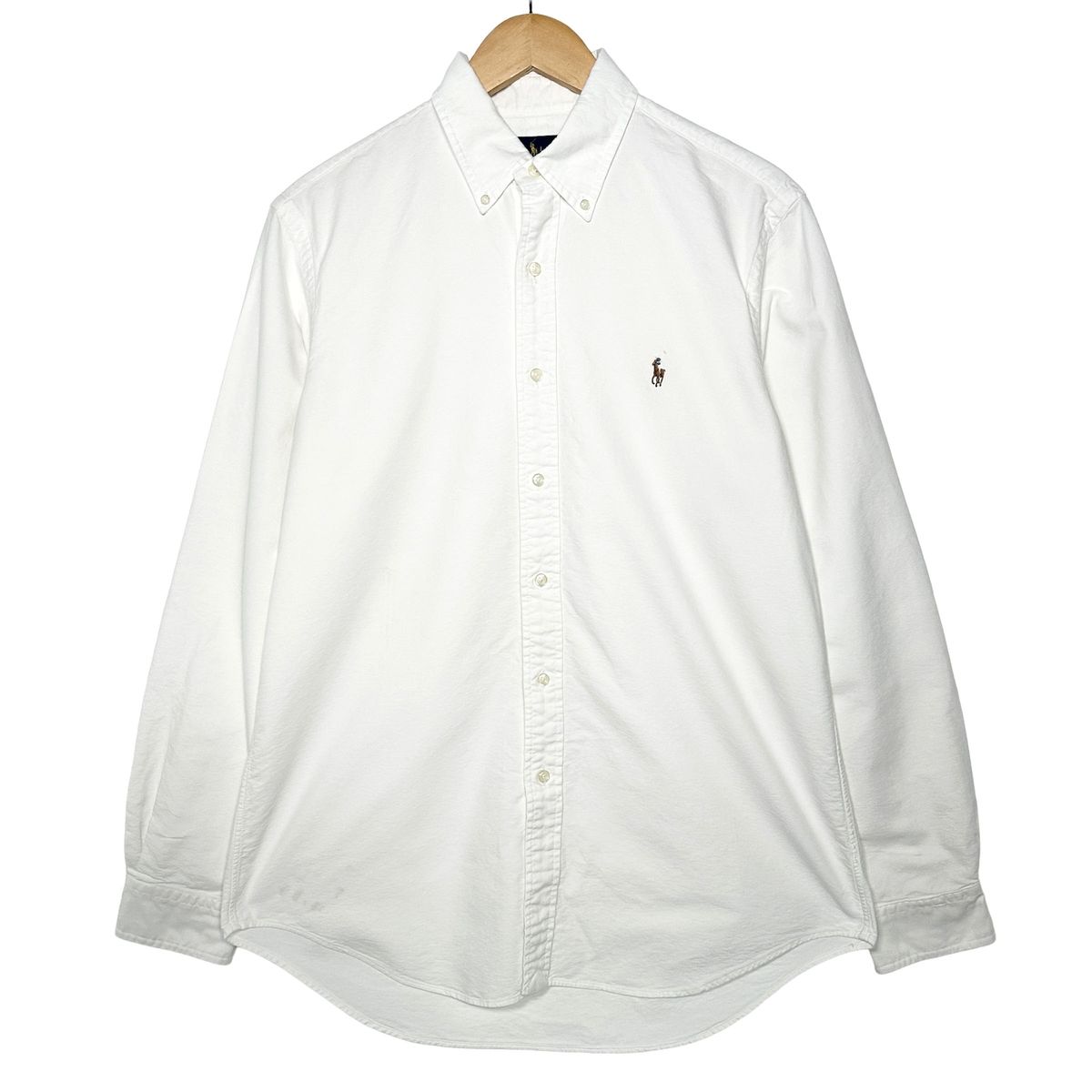 古着 ラルフローレン Ralph Lauren 長袖 ボタンダウンシャツ メンズM/eaa464589
