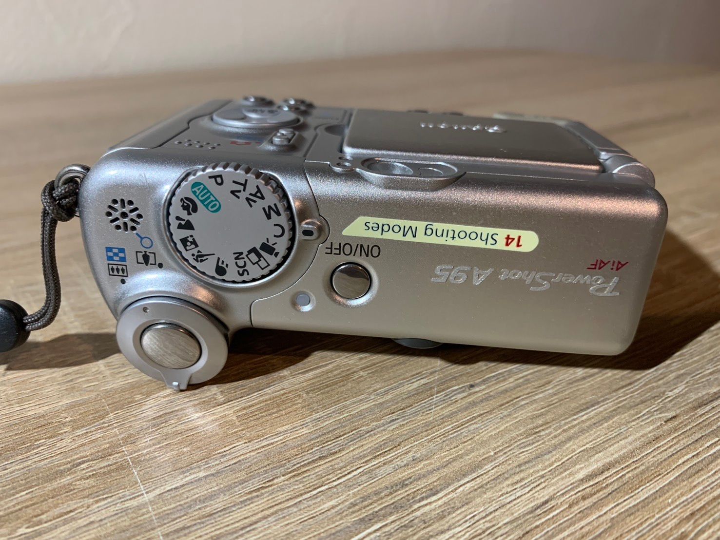 6050 Canon PowerShot A95 シルバー デジカメ ジャンク品 - メルカリ
