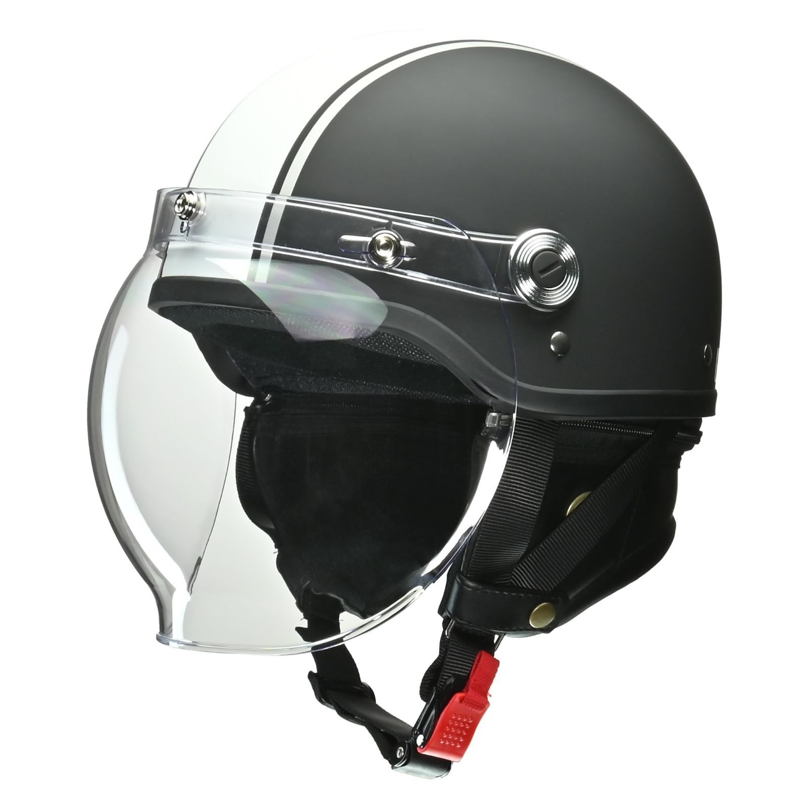 リード工業 LEAD バイクヘルメット ハーフ CROSS バブルシールド付き CR-760