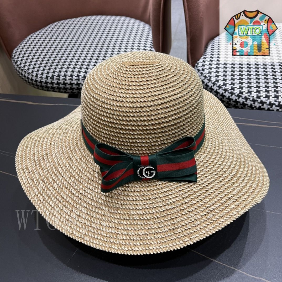 GUCCI ビーズ刺繍蜂モチーフ 麦わら帽子 2回着用超美品 GUCCI ビーズ刺繍蜂モチーフ 麦わら帽子 2回着用超美品 GUCCI