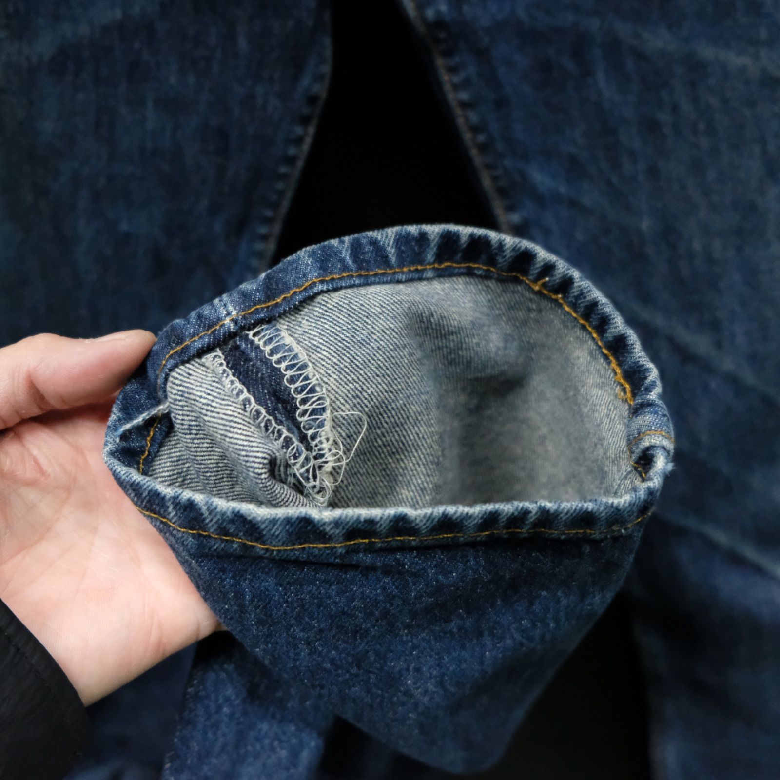 90's 米国製 Levi's 501 W29/74cm 532刻印 良色落ち ヒゲ/ハチノス