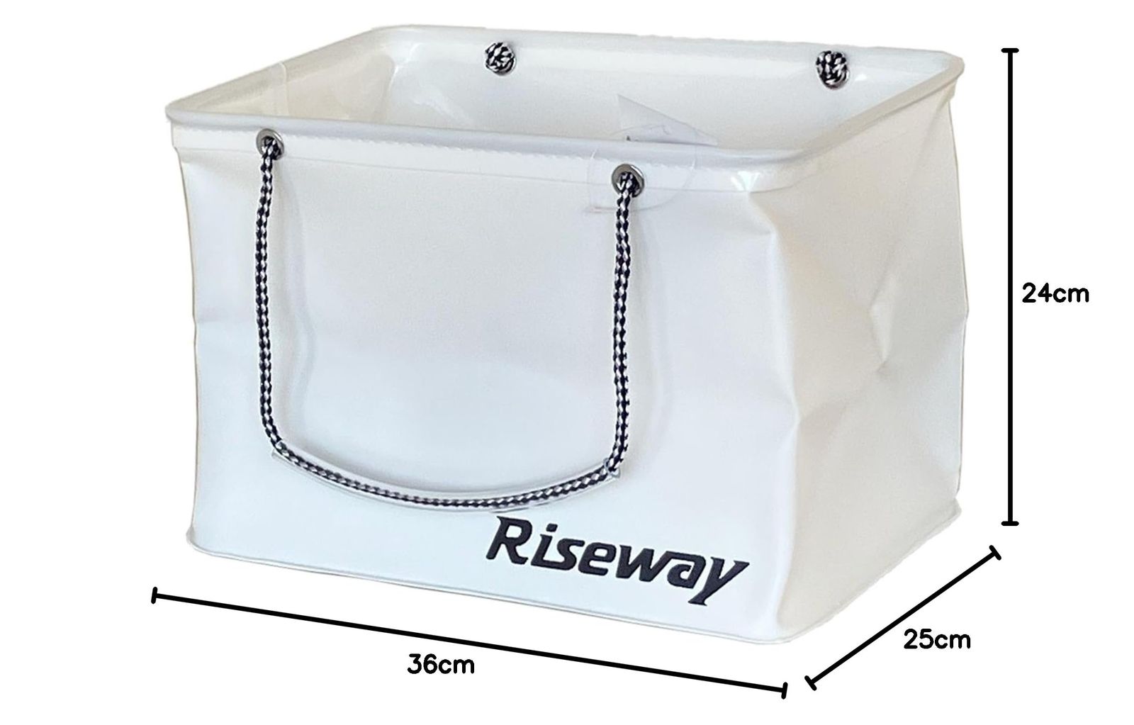 RISEWAY(ライズウェイ) 磯バッカンハード 40cm ホワイト UEV-022