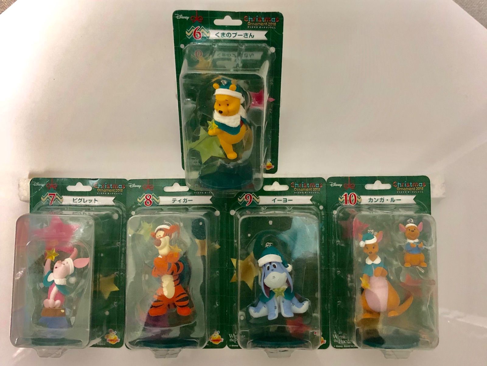 ディズニー　オーナメントくじ　フィギュア(20体） ディズニー オーナメントフィギュア 20体コンプリート＋バッヂ8