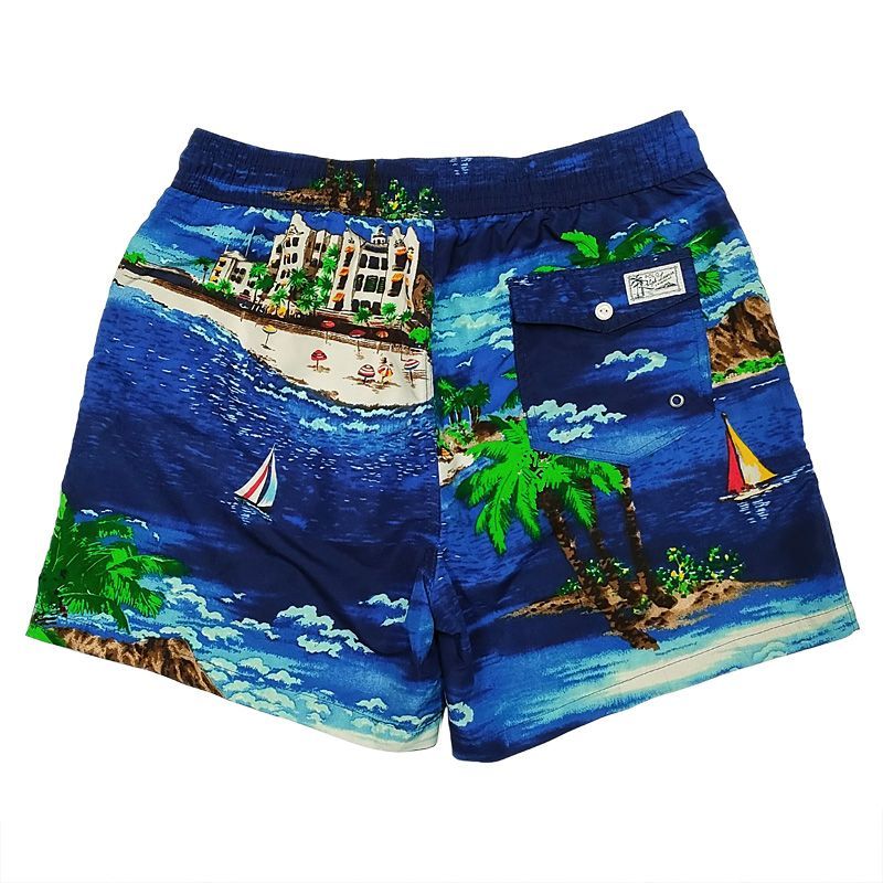 ポロ ラルフローレン スイムショーツ POLO RALPH LAUREN 総柄 海