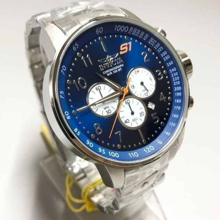 【新品】インビクタ S1 ラリー ☆人気モデル☆ ネイビーブルー メンズ腕時計