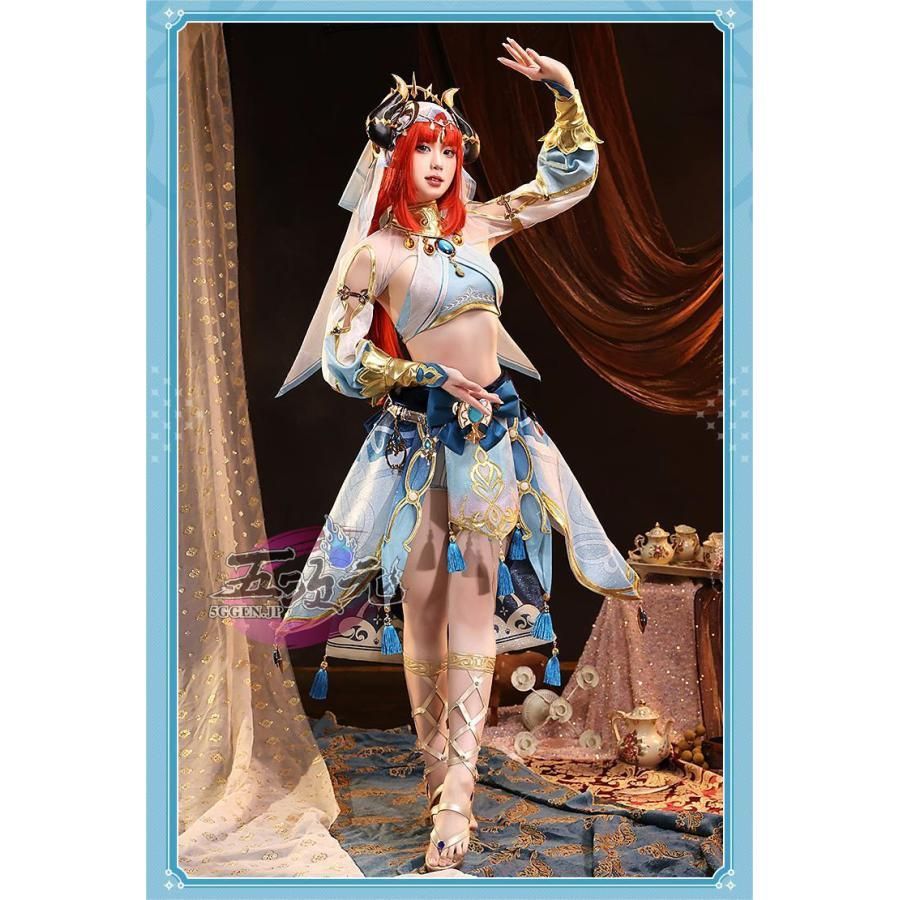 三分妄想 原神 コスプレ ニィロウ 衣装 コスプレ ウイッグ 靴 追加可