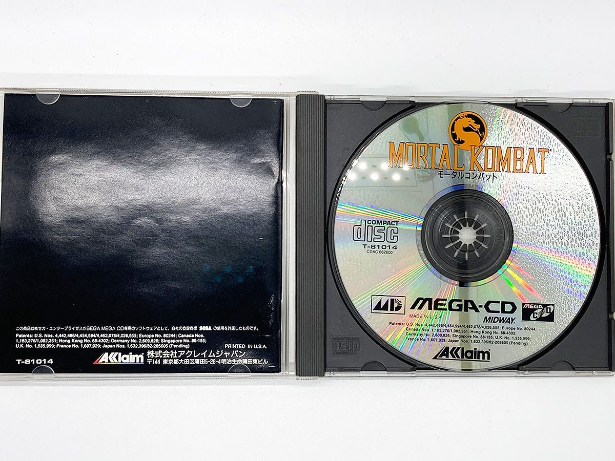 MORTAL - モータルコンバット完全版 メガCD メルカリ モータル