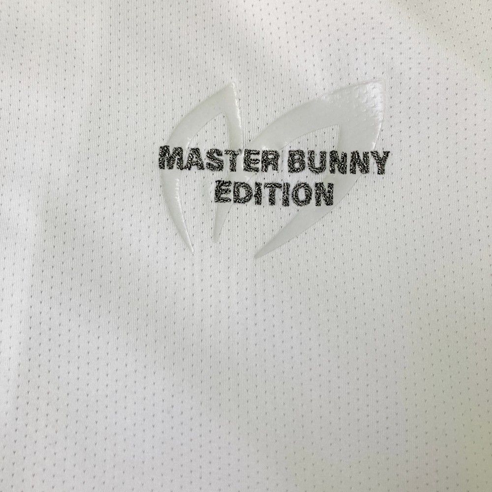 サイズ：6 MASTER BUNNY EDITION マスターバニーエディション  半袖ポロシャツ  ホワイト系 [240101432134] ゴルフウェア メンズ ストスト サイズ：6 MASTER BUNNY EDITION マスターバニーエディション