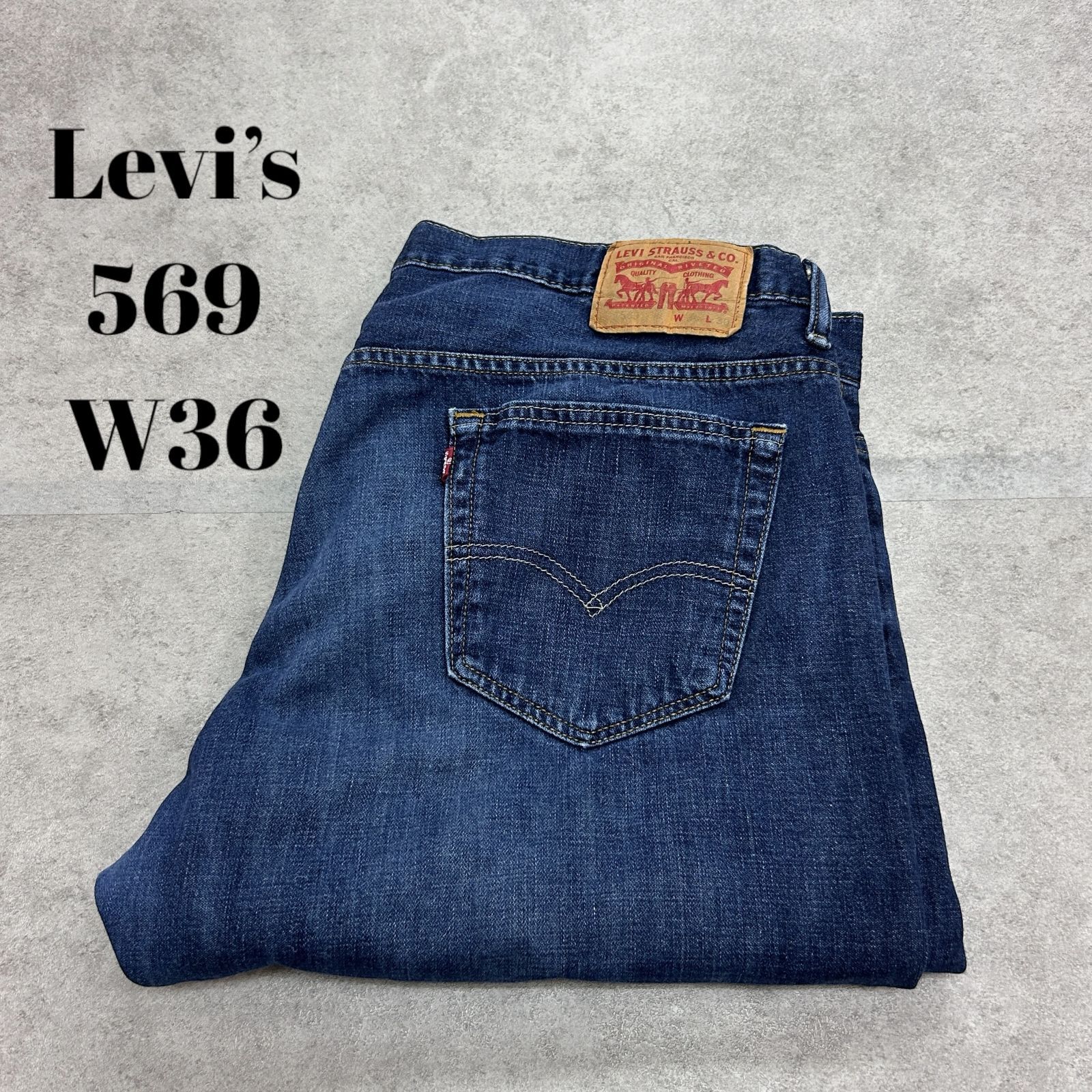 Levi's リーバイス569 極太ストレートシルエット 極太ワイド Levi's リーバイス569 極太ストレートシルエット 極太ワイド