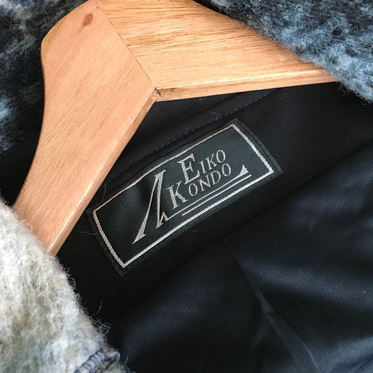 極美品✨エイココンドウEIKO KONDO フェイクムートンライダースジャケット 極美品✨エイココンドウEIKO KONDO フェイクムートンライダース