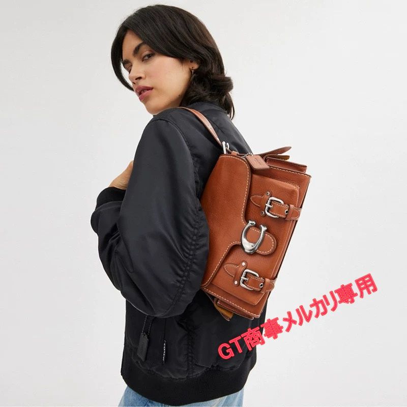 コーチアウトレット】COACHバッグ CT721 ライトブラウン カーゴタビー 